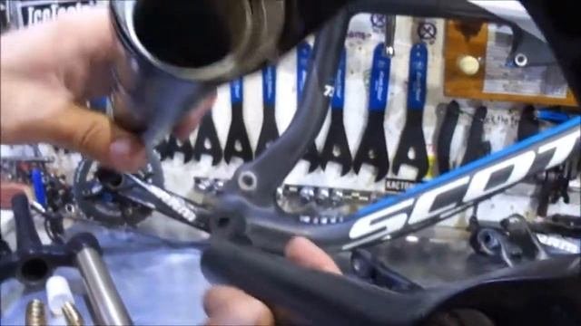 Обзор по обслуживанию велосипеда Scott Spark 730 в веломастерской BikeTrip Санкт-Петербург