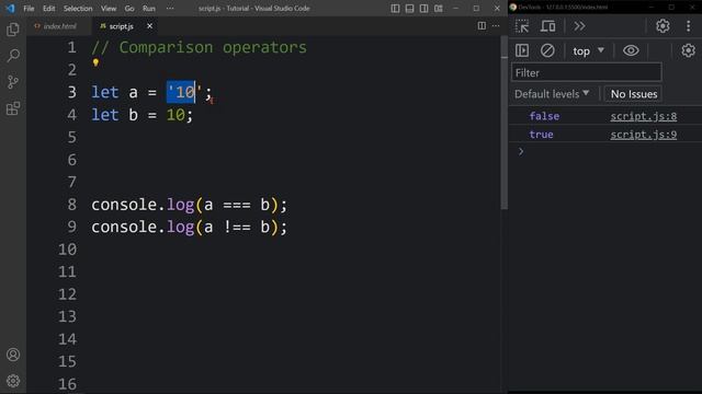 Operators In JavaScript | JavaScript Tutorial For Beginners