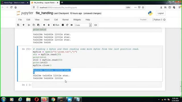 file handling python