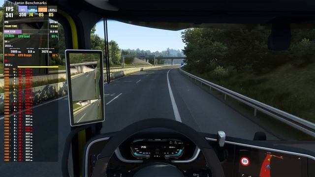 Euro Truck Simulator 2 4K | RTX 4090 | Ryzen 9 7950X | Ultra Settings смотреть онлайн
