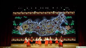 Танцевальный ансамбль «Вдохновение». Русский народный танец «Калинка»