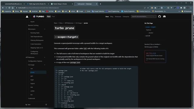 08 - Turbo's 'Prune': Streamlining Monorepo Containerization смотреть онлайн
