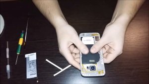 Установка батареи от  Samsung S7 EDGE (g935) в Samsung S6 (g920)