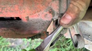 Замена троса ручного тормоза