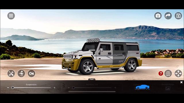 Тюнинг машины мечты. 3DTuning - cоздавай свой стиль. Стал дизайнером Hummer H2.