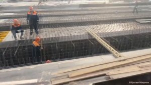 Армирование преднапряженного пролетного строения