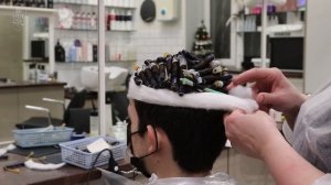 Биозавивка мужская. Шелковая завивка парню, прическа как у Тимати, но чуть больше завиток ?