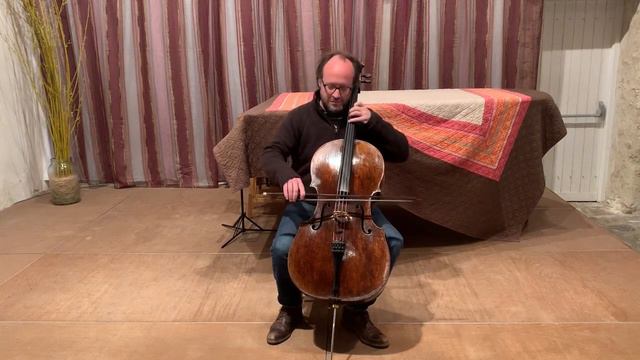 Bach G maj suite practice prelude/allemande смотреть онлайн