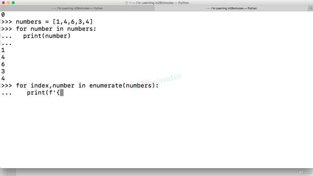 (Learn Programming With Python) 71-Tip 2-Loop-Getting Index Element