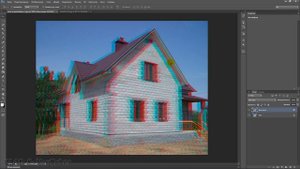 Как сделать анаглифное 3D фото в фотошопе / The anaglyph 3D photo in photoshop