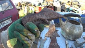 Купил кучу металлолома и новый инструмент для работы!