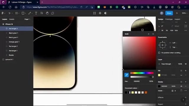 IPhone 14 Pro Design Using Figma - Figma Tutorial #iphone14 #figmatutorial #figmadesign #iphone14pr