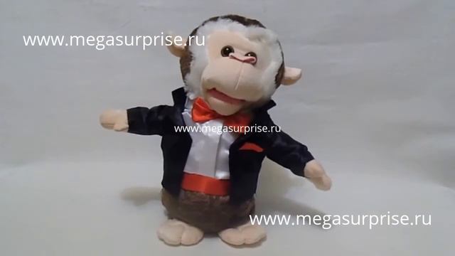 Обезьяна во фраке поет 6 песен. Www.megasurprise.ru