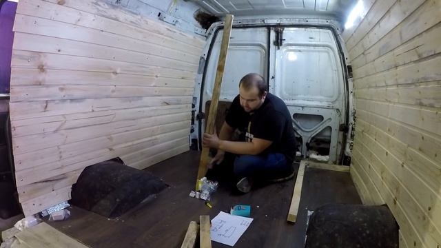 АВТОДОМ СВОИМИ РУКАМИ!!! ОРГАНИЗУЕМ СПАЛЬНОЕ МЕСТО ТРАНСФОРМЕР!!