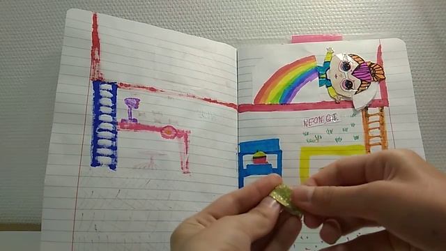 Мой домик-тетрадка для куколок LOL смотреть онлайн