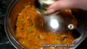Рыба тушеная с морковью и луком