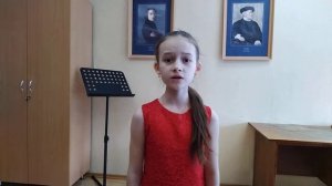 Цветкова Мария Владимировна, "Туча промчалась"