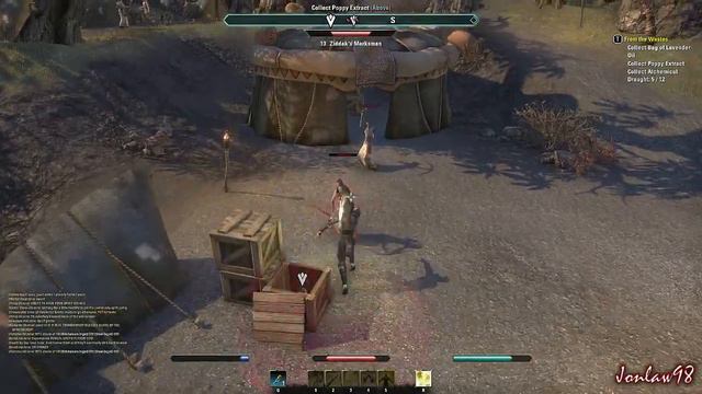 The Elder Scrolls Online Walkthrough - Part 33 LLIATH TEMPLE - Gameplay & Commentary смотреть онлайн