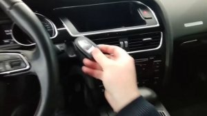 Чип ключ для установки автозапуска в AUDI A5 2014. Рекламный обзор, халявы нет.
