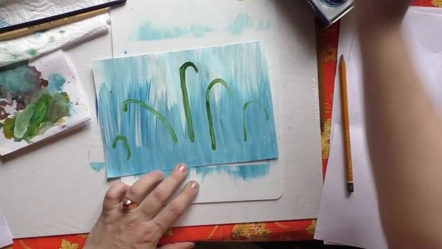 Урок Рисуем "Первые цветы" смотреть онлайн