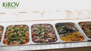 Столовая. Санаторий Кирова в Ялте. Основной зал питания