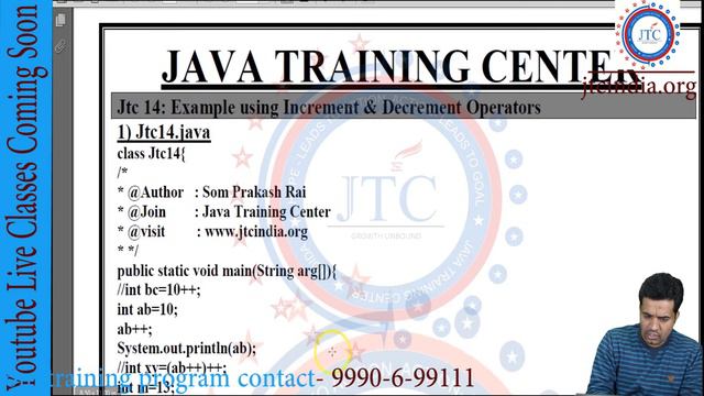 Core Java -9 : Java Language : Relational Operator | SCJP / OCJP by Som Sir Part-34