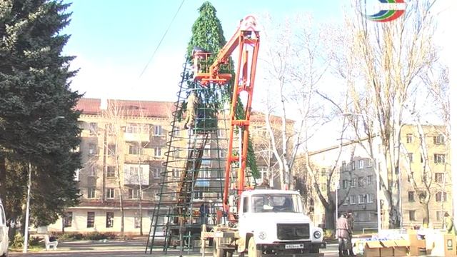 В Харцызске – новая ёлка смотреть онлайн