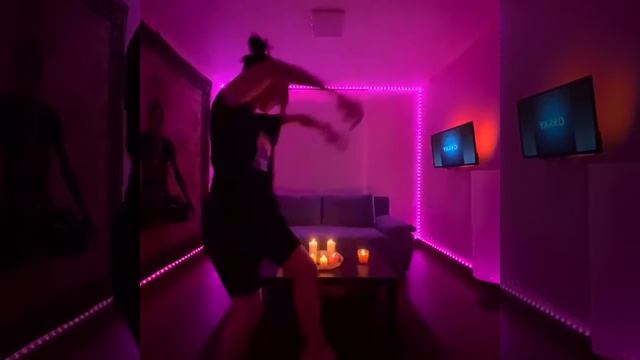 Светодиодная RGB лента в интерьере квартиры