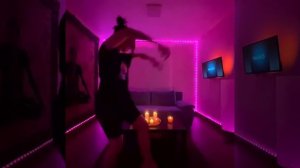 Светодиодная RGB лента в интерьере квартиры