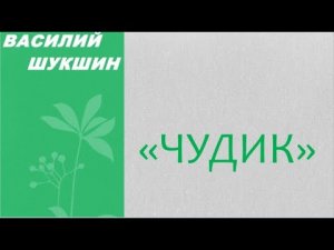 В.М.Шукшин "Чудик"