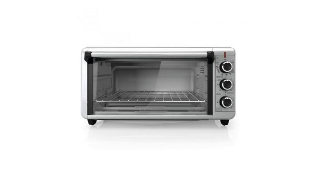 BLACK+DECKER TO3240XSBD 8-Slice Extra Wide Convection Countertop Toaster Oven смотреть онлайн