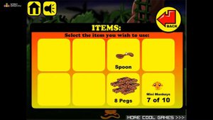 Игра "Счастливая Обезьянка 52" (Monkey GO Happy 52) - прохождение