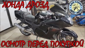 Осмотр перед покупкой  Honda CBR1100XX Blackbird