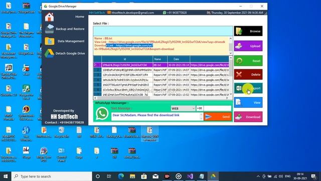 Google Drive Backup, Restore, Upload, Download by using API in Google Drive Manager (SRC By VB.NET)
