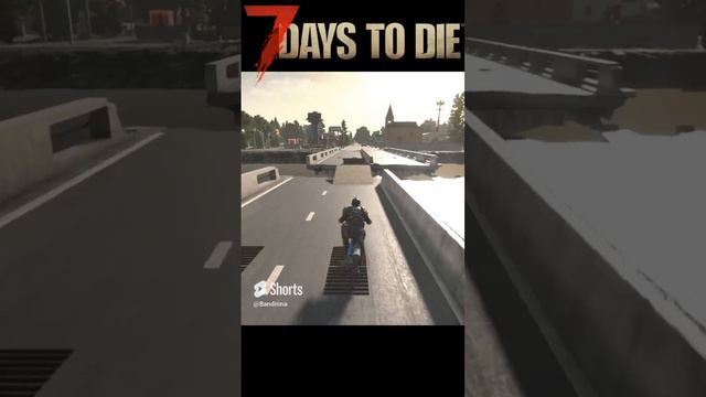 Разрушенные мосты на транспорте 7 Days to Die #Shorts