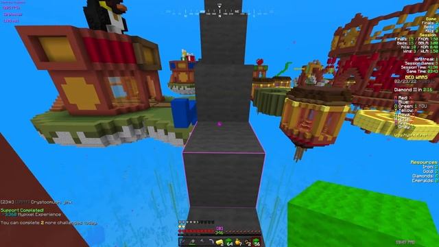 ?Clicking 69 cps In Bedwars!! Road To 400 Star! Live!? смотреть онлайн