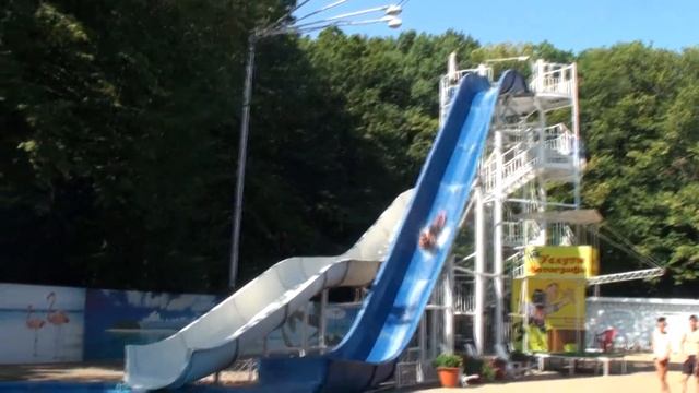 Инструктаж персонала аквапарка "Водолей" спасателями ПАСС СК, проведенный в августе 2013 смотреть онлайн