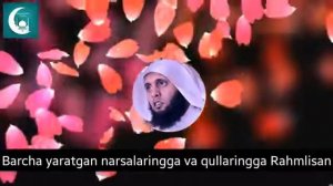 Красивый нашид sauqbilu ya перевод на узбекский
