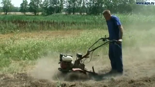 Мотоблок TERO GS-12 смотреть онлайн