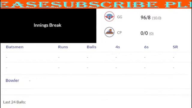 Ginger Generals vs Cinnamon Pacers GG vs CP  Spice Isle T10 2021 Live Score Streaming