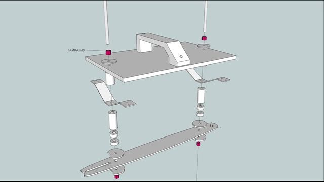 Схема 2 Приспособление для продольного распила бревен и бруса. Рейсмус смотреть онлайн
