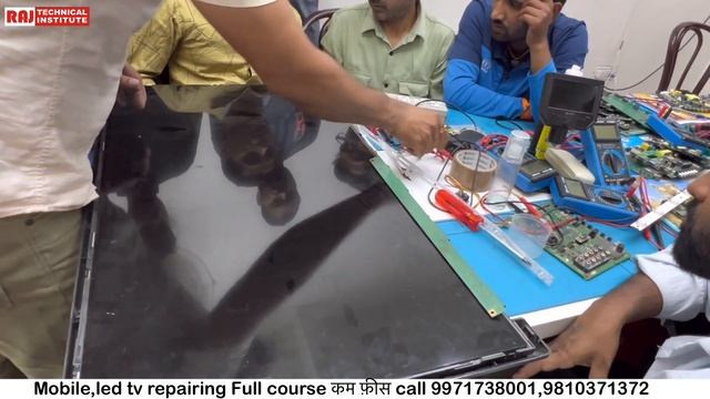 Free led tv repairing class | led tv repairing course | Raj technical institute #ledtvrepairing