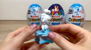 КИНДЕР СЮРПРИЗ MAXI 2023! Новогодняя серия, Игрушки, СПОСОБНОСТИ ЕТТИ, Kinder Surprise unboxing