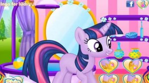 My Little Pony, Twilight Sparkle Makeover ▬ Блестящий макияж Маленького пони, игра для детей