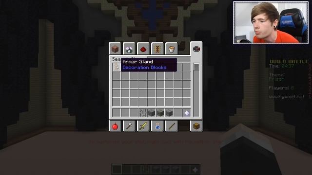 Minecraft | I'M IN PRISON!! | Build Battle Minigame смотреть онлайн