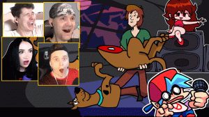 Реакции Летсплейщиков на Убийство Скуби-Ду и Безумие Шегги | Friday Night Funkin' VS Shaggy Мод