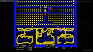 The Pacman Game 1 Pacman Race in Algodoo