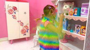 Nastya Going To disco party - Dress Up And Hair