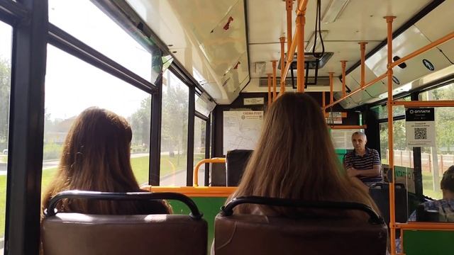 Поездка на автобусе МАЗ 103.465 (15334) Г.н АЕ 5809-5 Маршрут 4 Ж/д Вокзал - Нормандия Неман смотреть онлайн