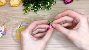 DIY / Мастер класс "простые яркие  резиночки для самых маленьких девочек"??✨
